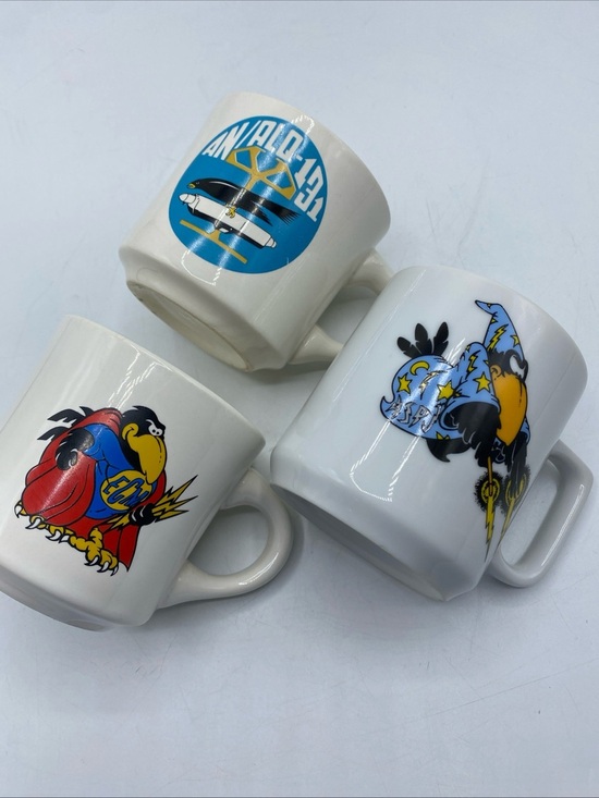 Other - ALQ 165 Radar Jammer Bird Wizard Coffee Mug US Air Defense ASPJ Vintage ECM Crow